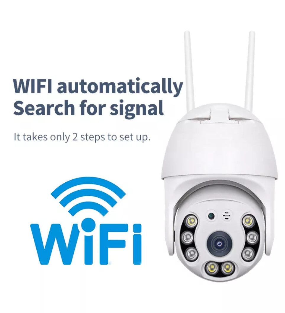 Buitencamera X001 – Full-HD, Bewegingsdetectie & Tweerichtingsaudio