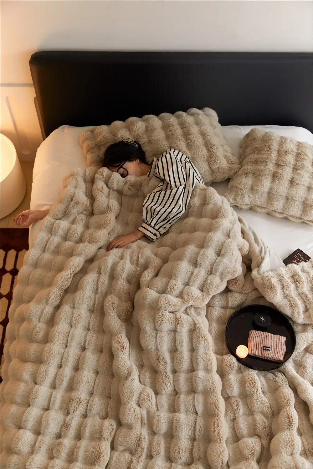 Wollen Deken - UltraPlush - Zacht, Warm en Luxe Knusheid