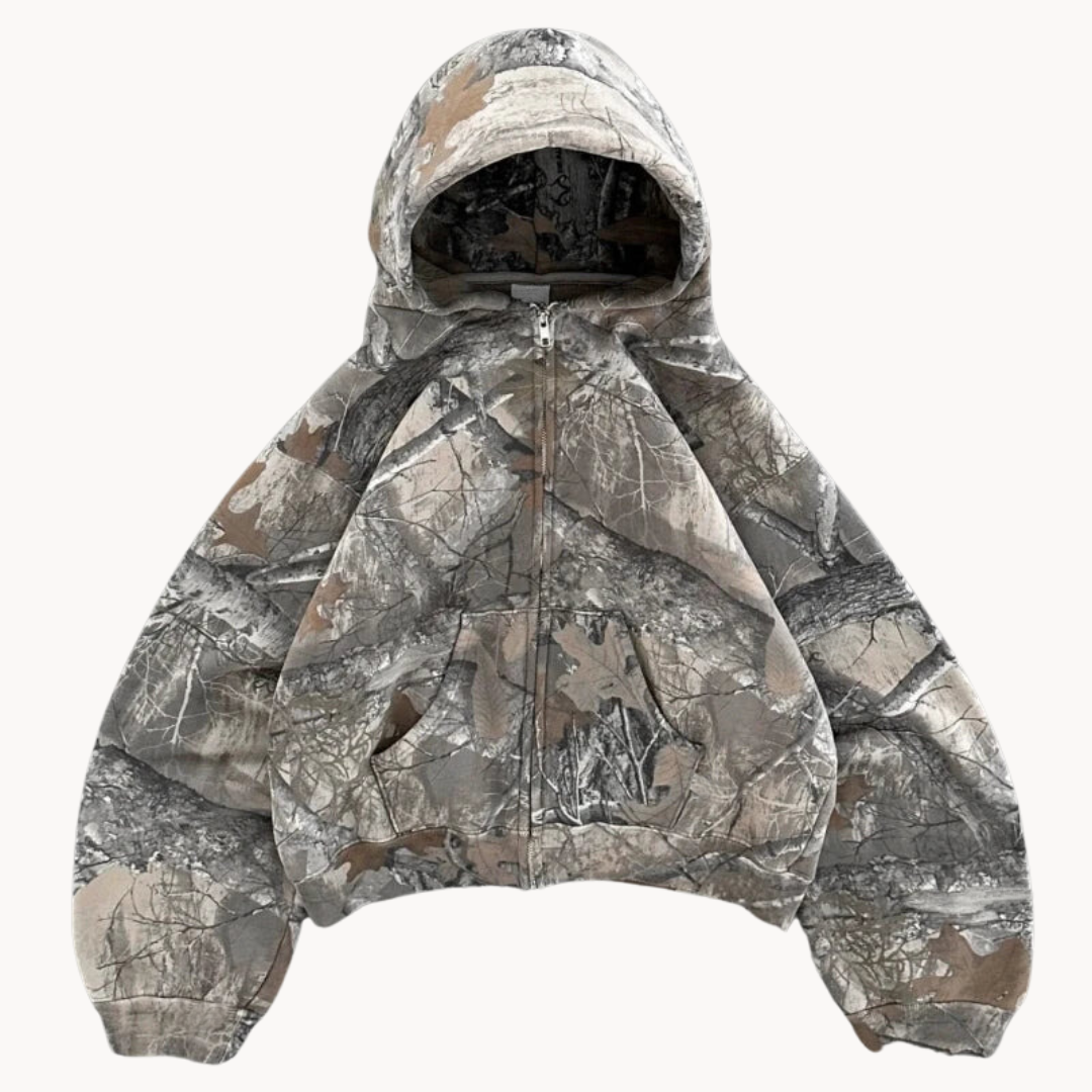 Cozy Camo Hoodie | Oversized Comfort en Stijlvolle Camo-look