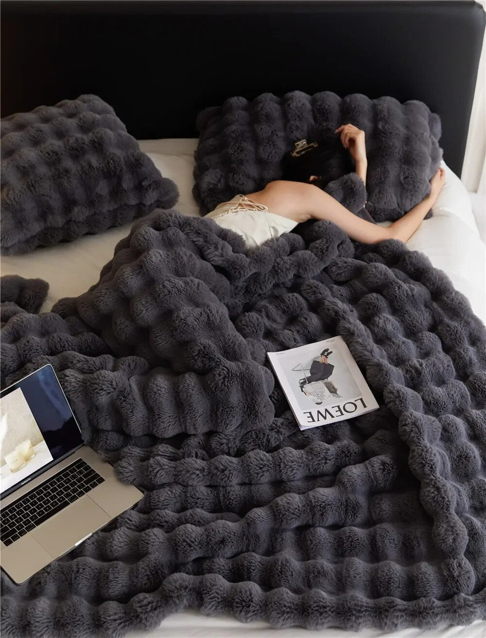 Wollen Deken - UltraPlush - Zacht, Warm en Luxe Knusheid