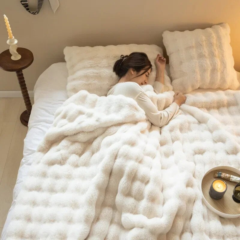 Wollen Deken - UltraPlush - Zacht, Warm en Luxe Knusheid