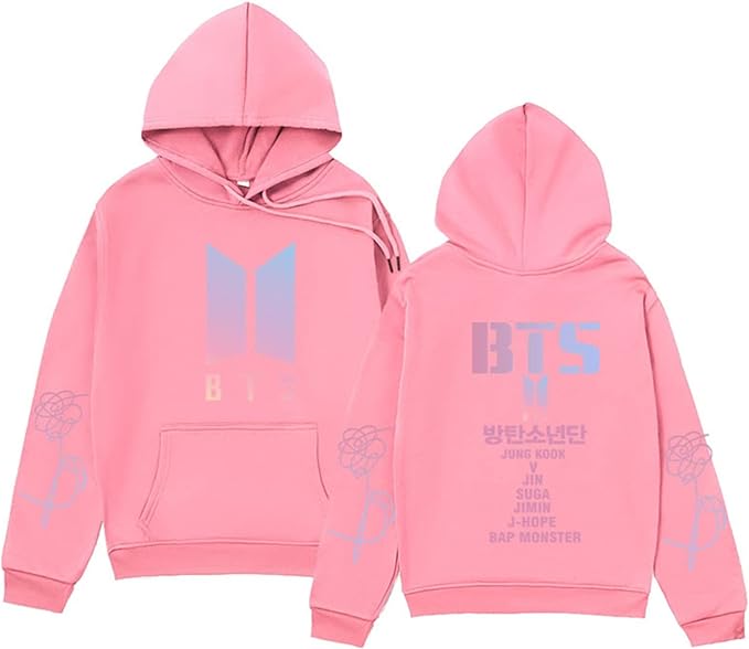 Mubil BTS Hooded Sweatshirt Casual Hoodie