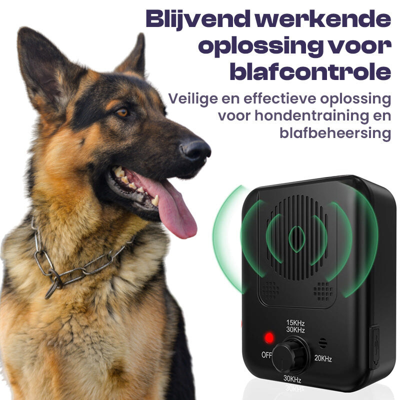 Mubil NoBark | Pijnvrij Anti-Blaf Apparaat