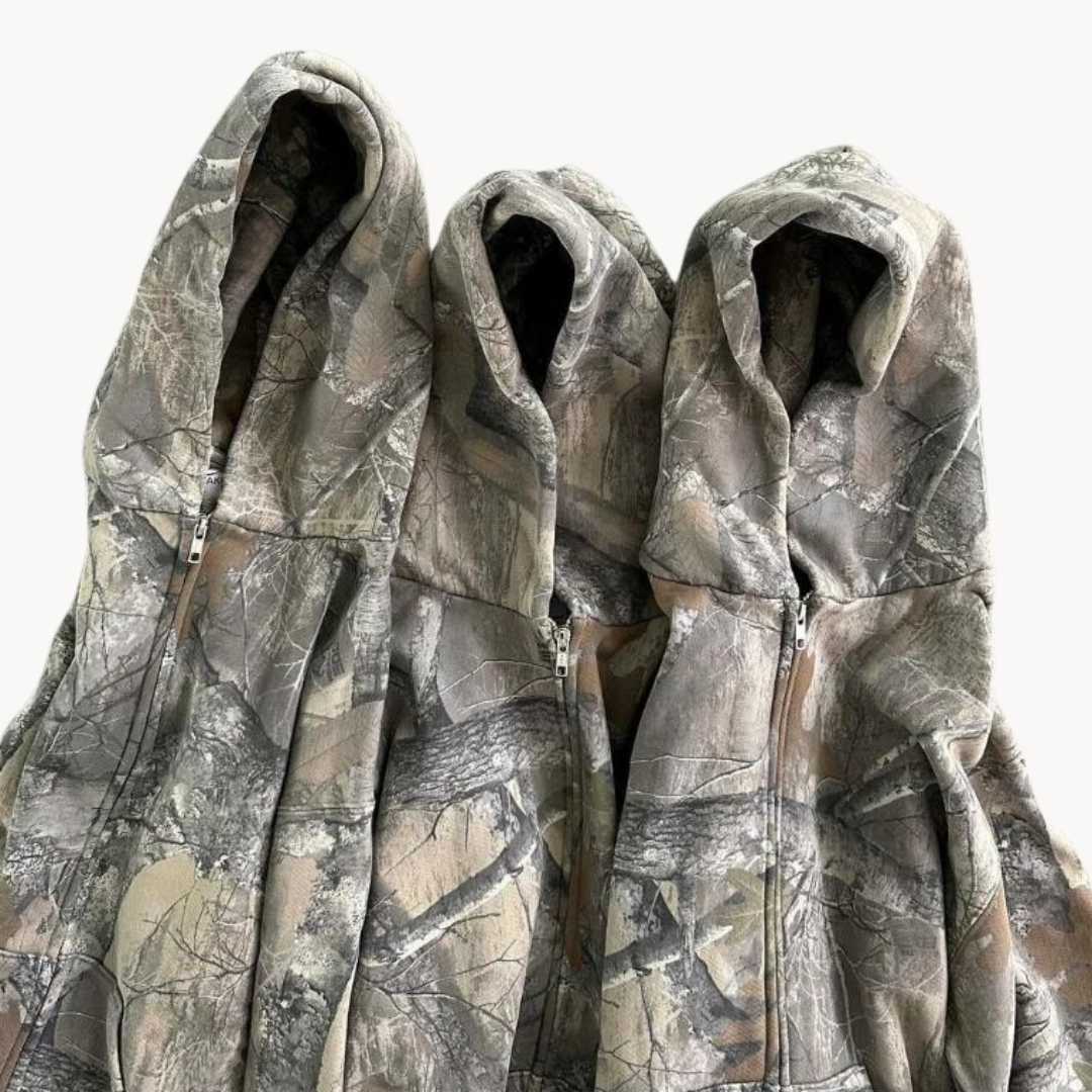 Cozy Camo Hoodie | Oversized Comfort en Stijlvolle Camo-look
