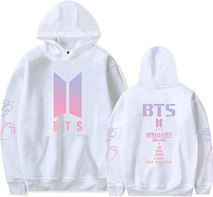 Mubil BTS Hooded Sweatshirt Casual Hoodie