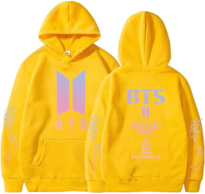 Mubil BTS Hooded Sweatshirt Casual Hoodie