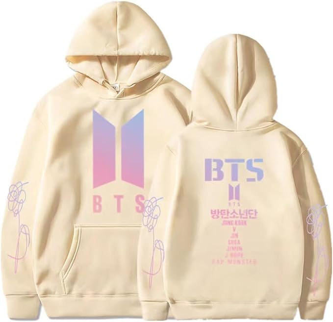 Mubil BTS Hooded Sweatshirt Casual Hoodie