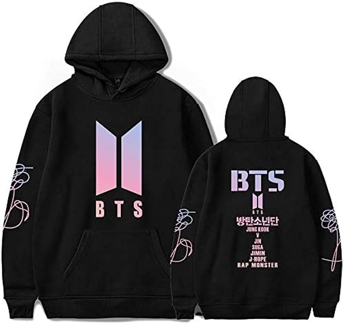 Mubil BTS Hooded Sweatshirt Casual Hoodie