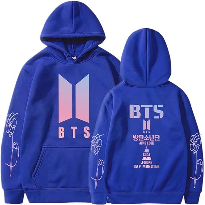 Mubil BTS Hooded Sweatshirt Casual Hoodie