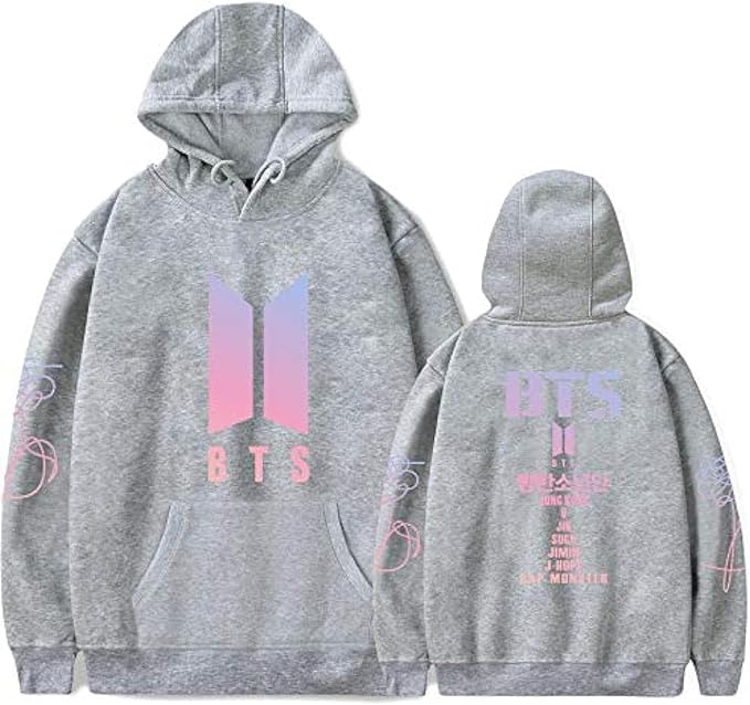 Mubil BTS Hooded Sweatshirt Casual Hoodie