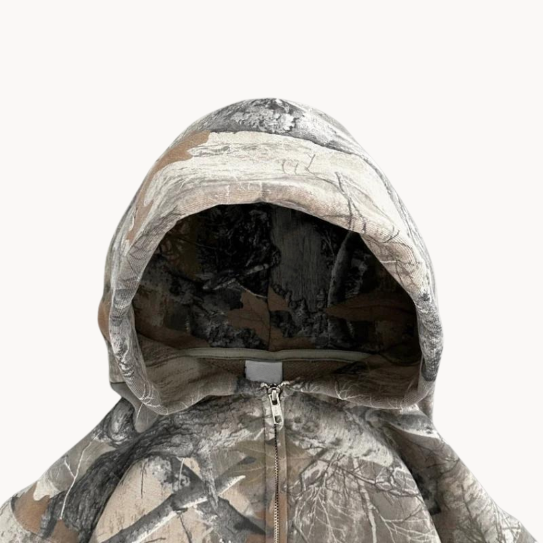 Cozy Camo Hoodie | Oversized Comfort en Stijlvolle Camo-look