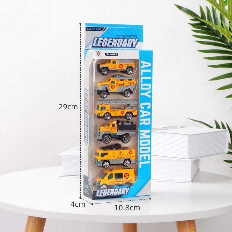 Set van 6 Auto's – Miniatuurmodellen voor Verzamelaar en Speelplezier