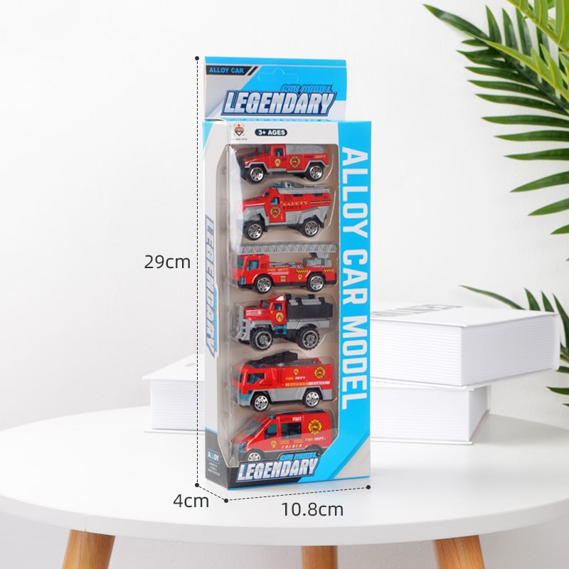 Set van 6 Auto's – Miniatuurmodellen voor Verzamelaar en Speelplezier