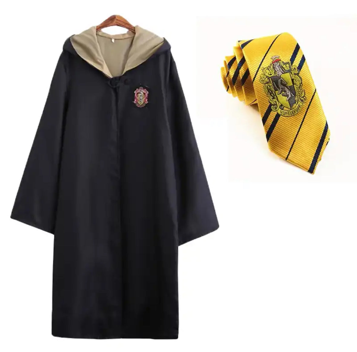 Mubil Potter Zauberschüler Kostuum – Uniseks, Hoogwaardige Materialen, Geschikt voor Groepen