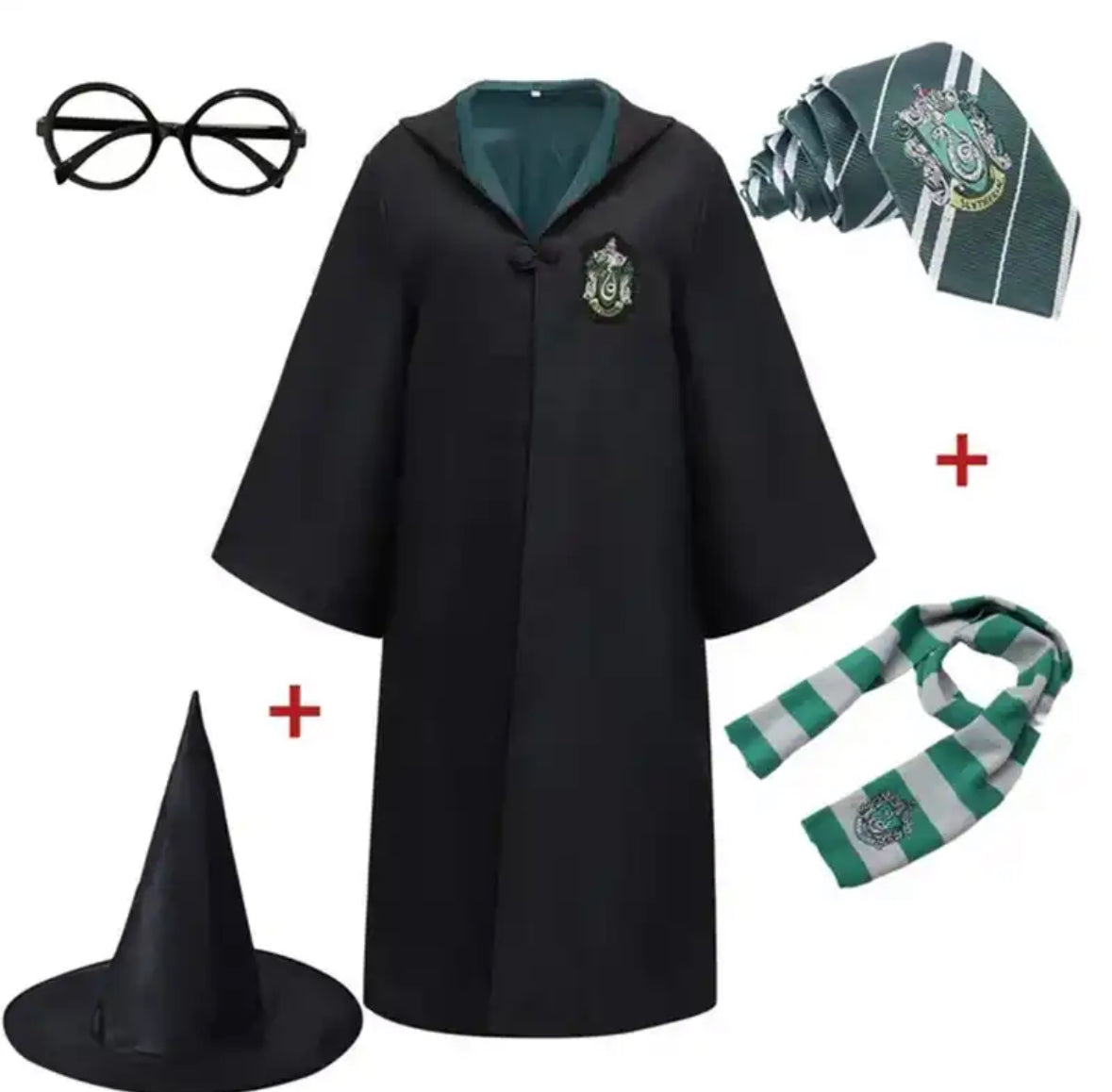 Mubil Potter Zauberschüler Kostuum – Uniseks, Hoogwaardige Materialen, Geschikt voor Groepen