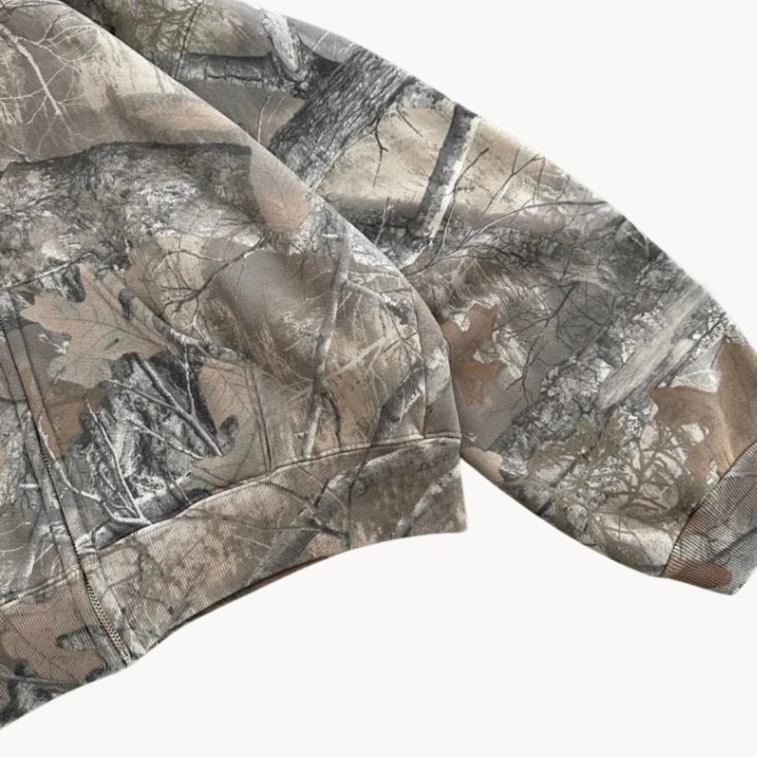 Cozy Camo Hoodie | Oversized Comfort en Stijlvolle Camo-look