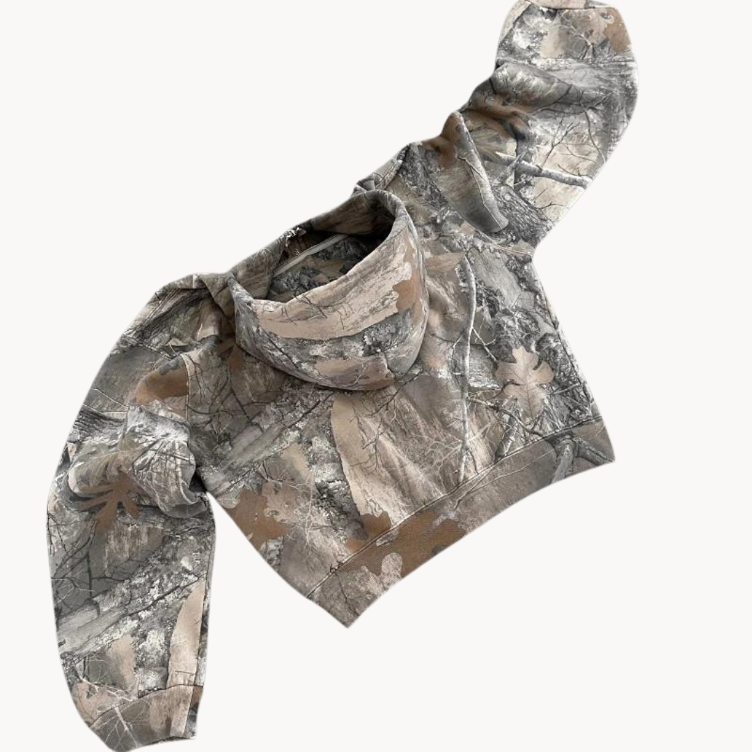 Cozy Camo Hoodie | Oversized Comfort en Stijlvolle Camo-look