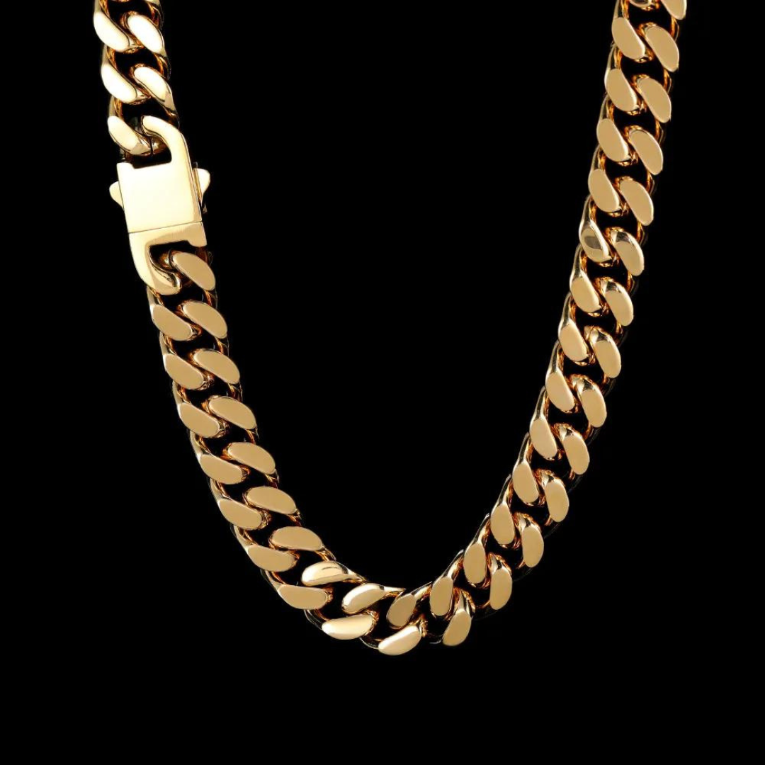 Cuban Link Ketting | Duurzaam Roestvrij Staal in Zilver en Goud