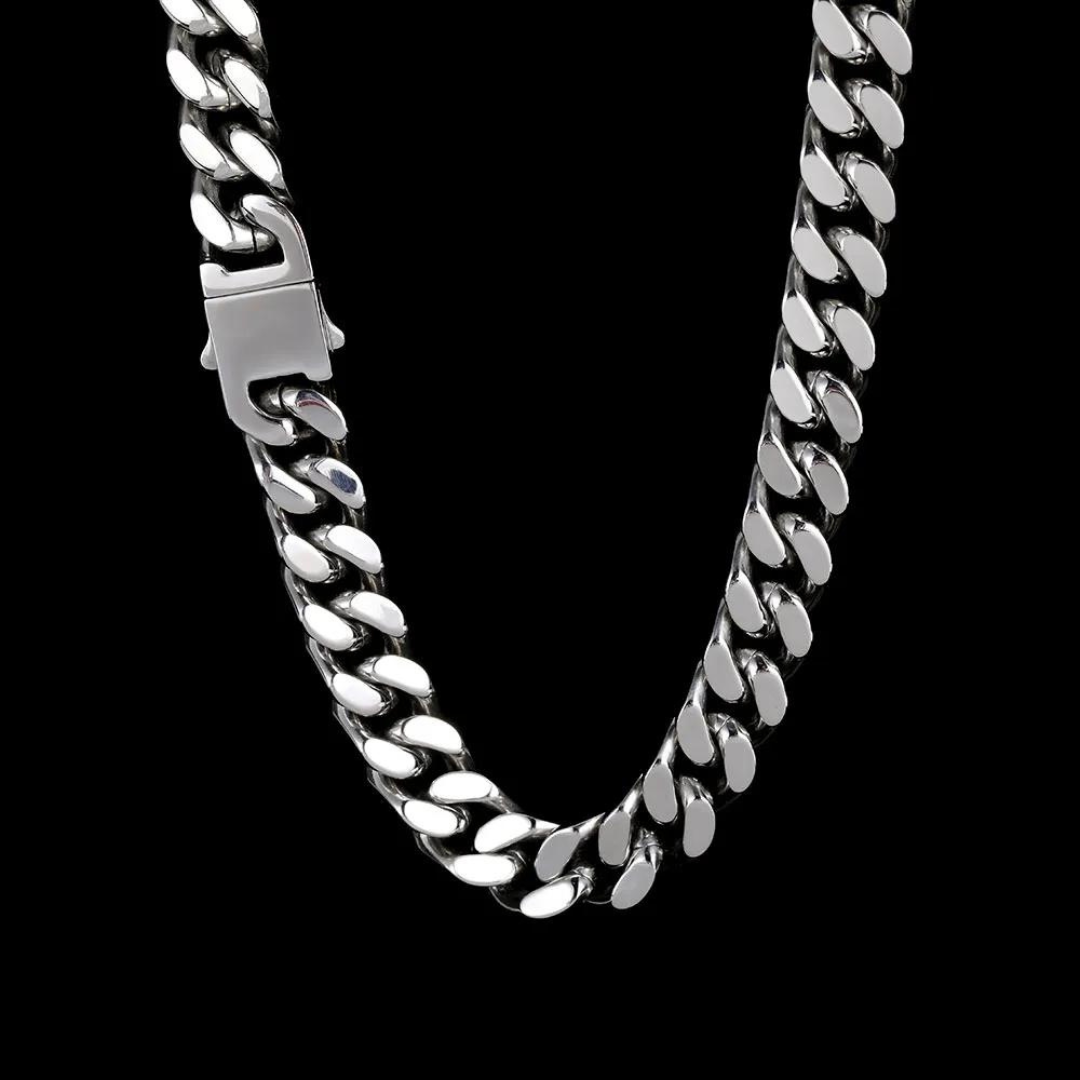 Cuban Link Ketting | Duurzaam Roestvrij Staal in Zilver en Goud