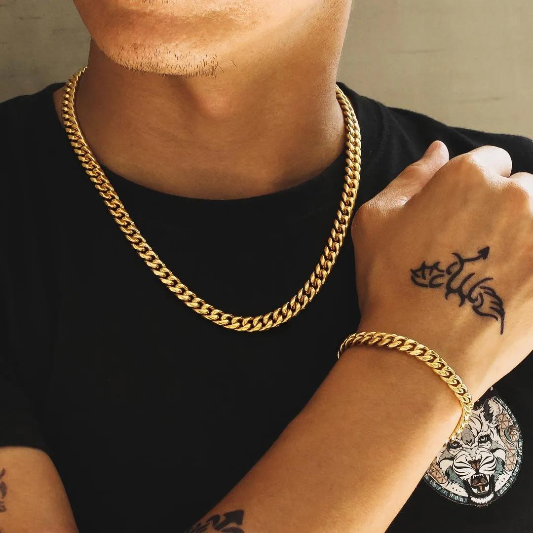 Cuban Link Ketting | Duurzaam Roestvrij Staal in Zilver en Goud