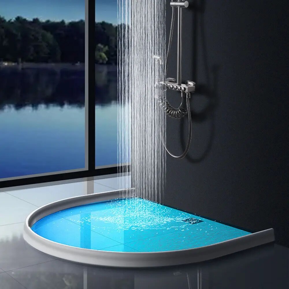 WaterStop Douche Barrière – Siliconen Afdichting voor Droge Badkamer