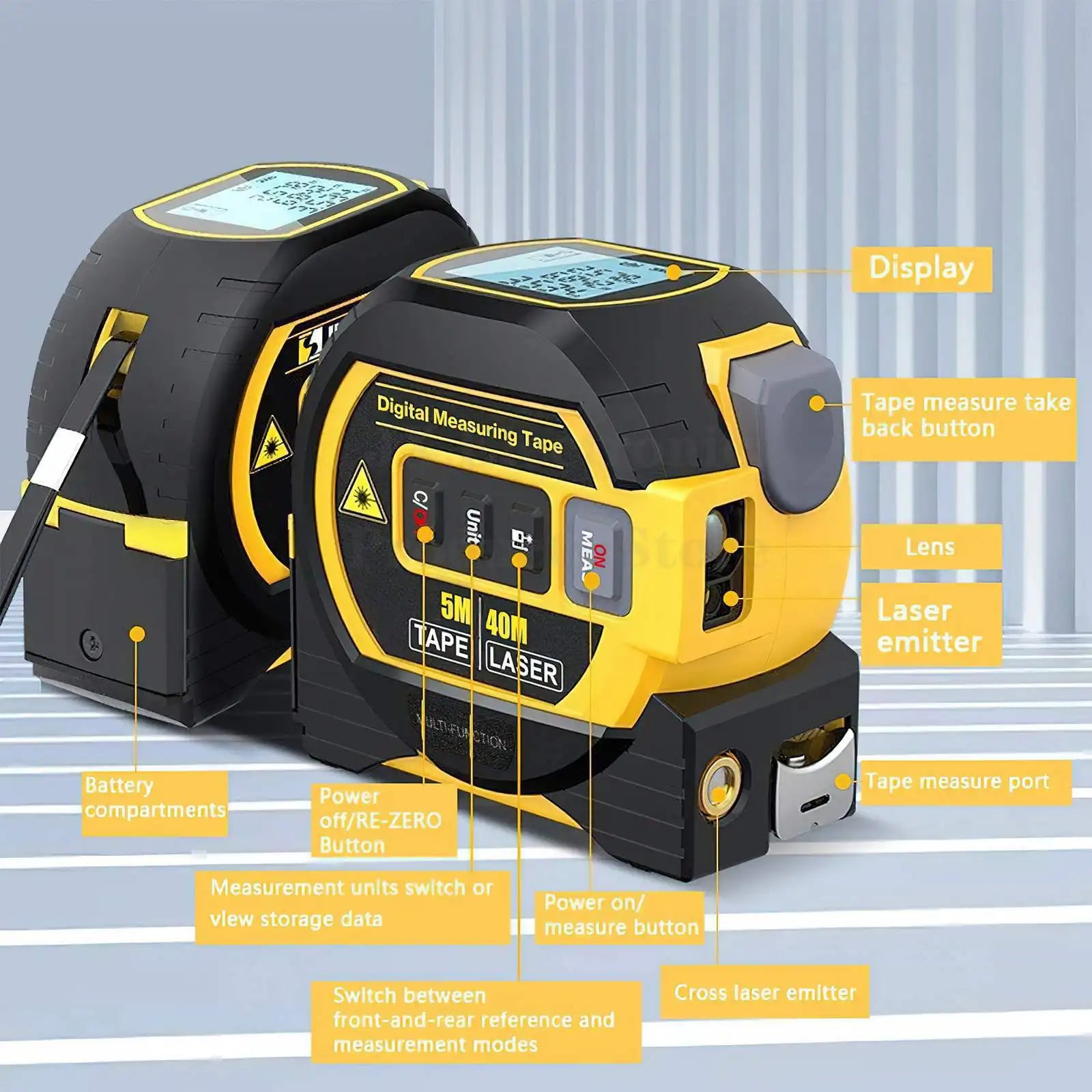 Mubil Digitale Laser Meetband