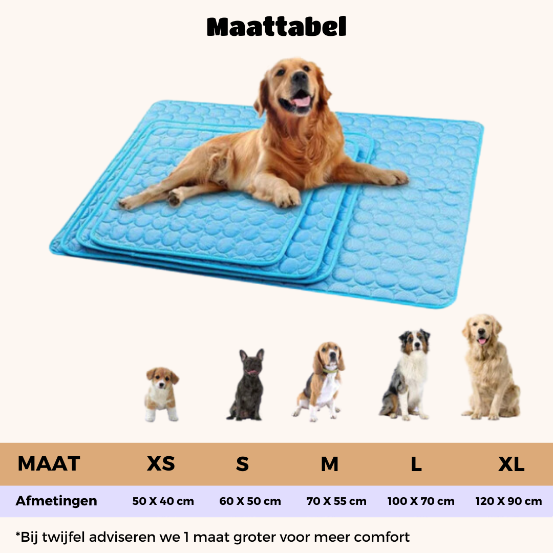 Mubil CoolMat | Verkoelende Hondenmat (4 keer effectiever)