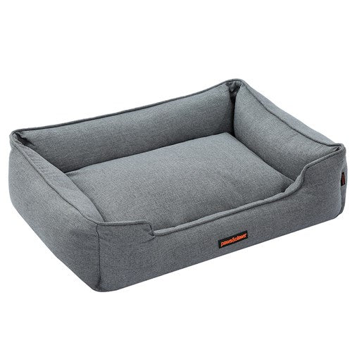 Mubil FurryNest Stijlvol Orthopedisch Hondenbed in Cool Grey voor Ultiem Comfort