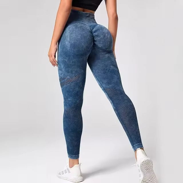 Scrunchy Bubble Butt Yoga Leggings - Comfort en Stijl voor Sporten