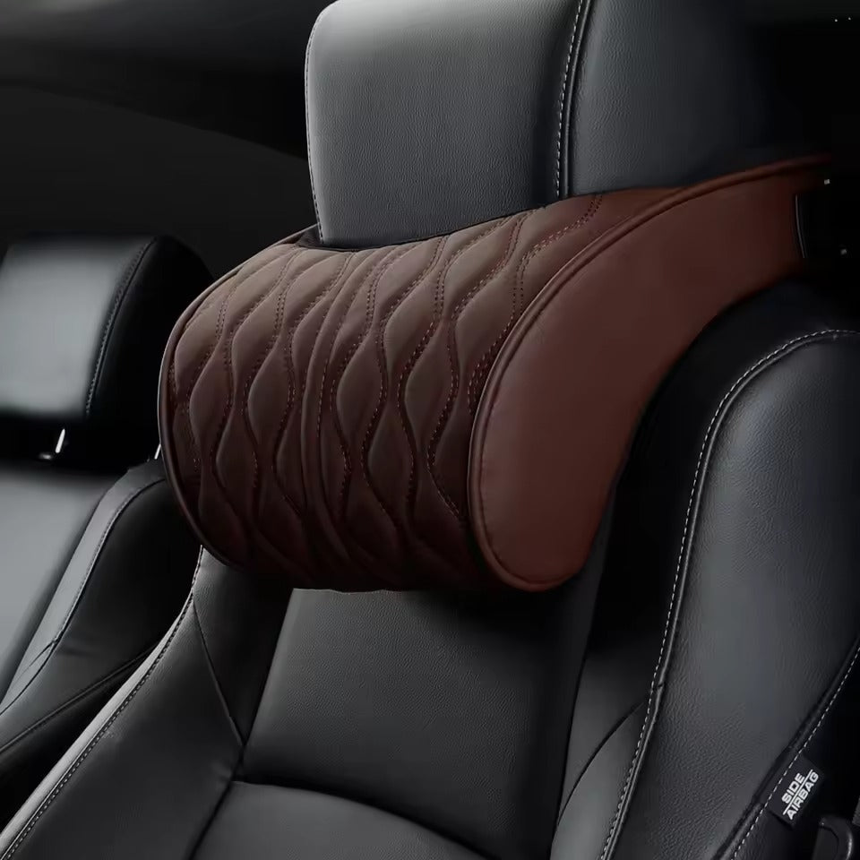 Comfortabele set autokussens voor een pijnvrije en ontspannen reis