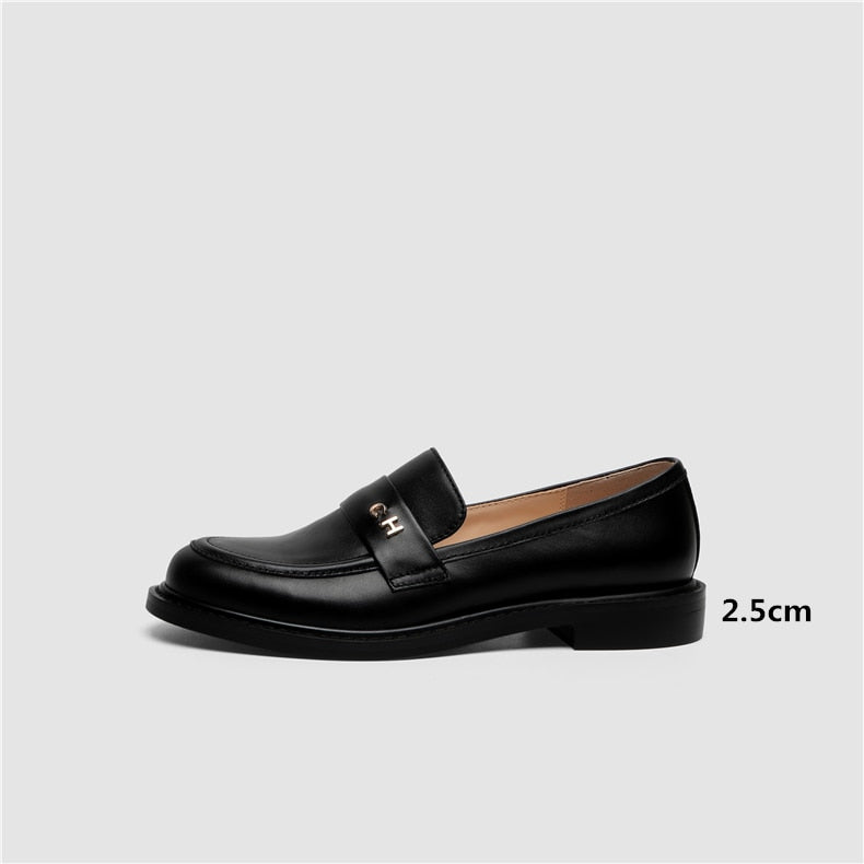 Mubil Sidney | Multi Color Block Echt Leer Loafer
