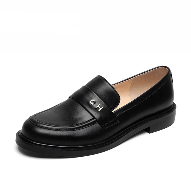 Mubil Sidney | Multi Color Block Echt Leer Loafer