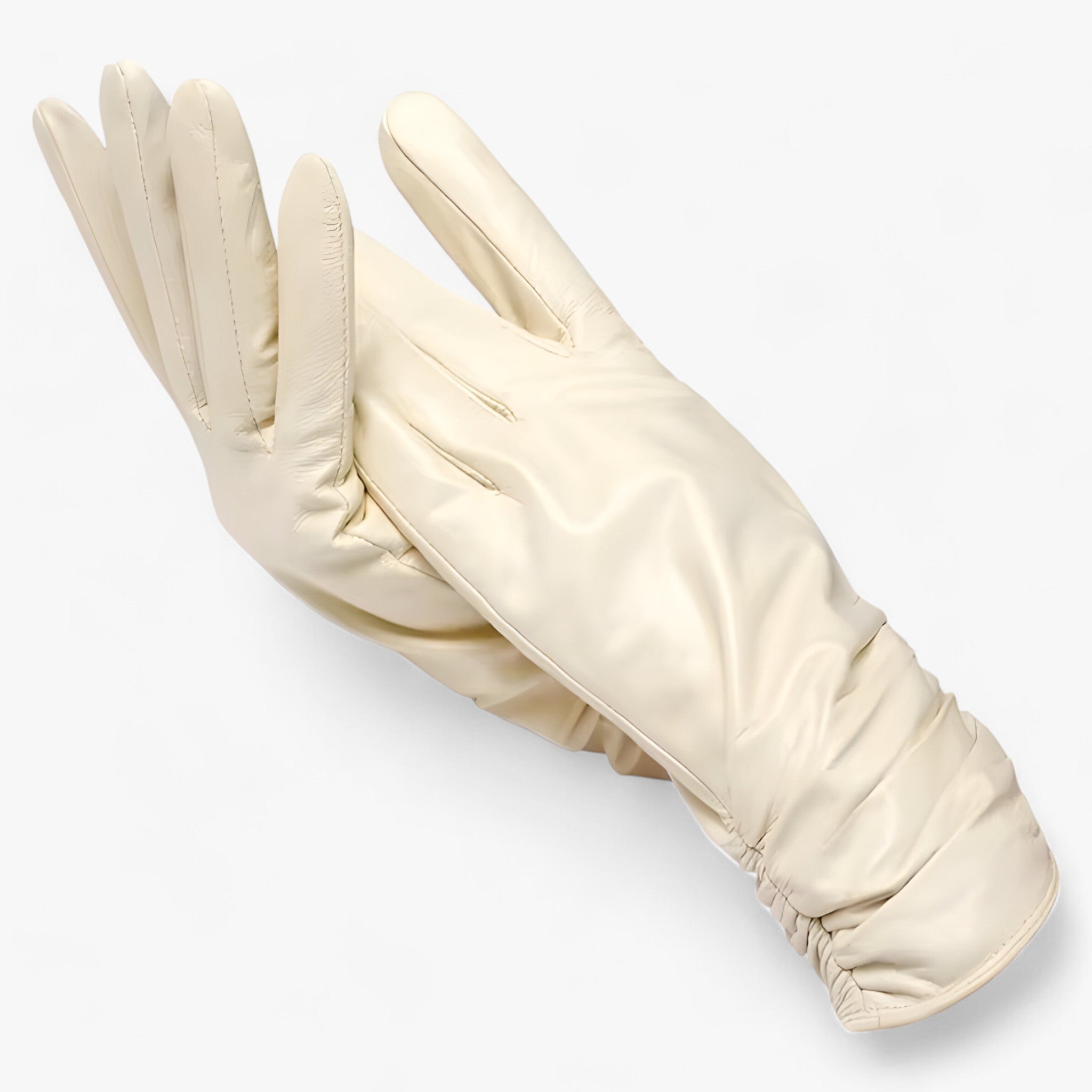 Dames Schapenleren Handschoenen - Klassiek Design voor Winterbescherming