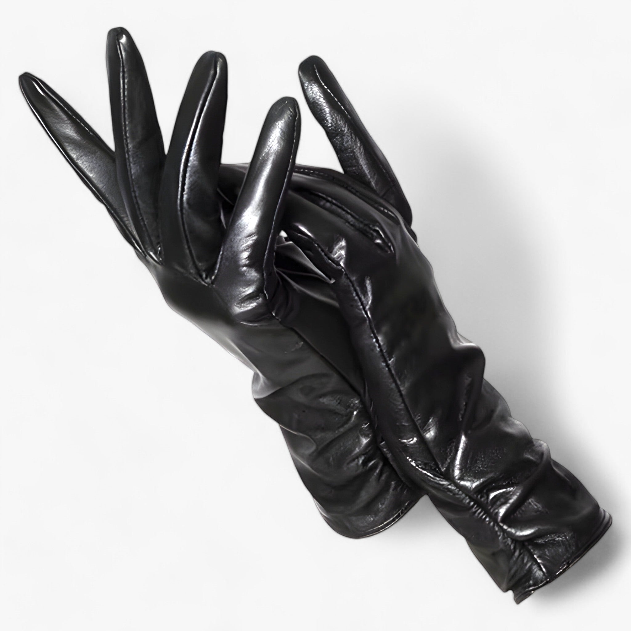 Dames Schapenleren Handschoenen - Klassiek Design voor Winterbescherming