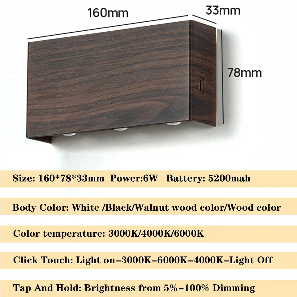 Magic touch wandlamp - dimbaar licht voor je huis