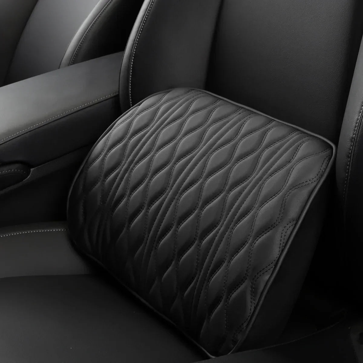 Comfortabele set autokussens voor een pijnvrije en ontspannen reis