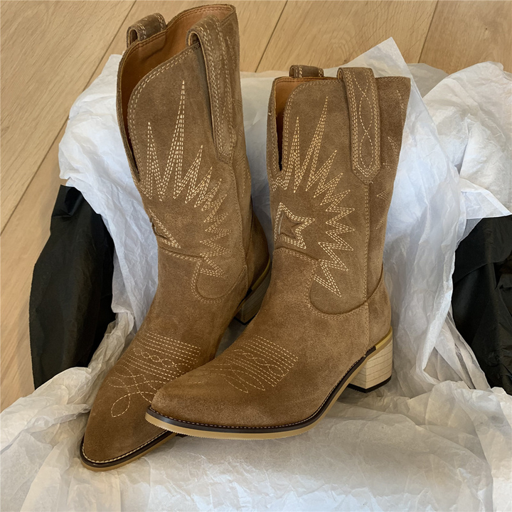 Jada – Stoere Cowboy Laarzen Dames Comfortabel en Duurzaam