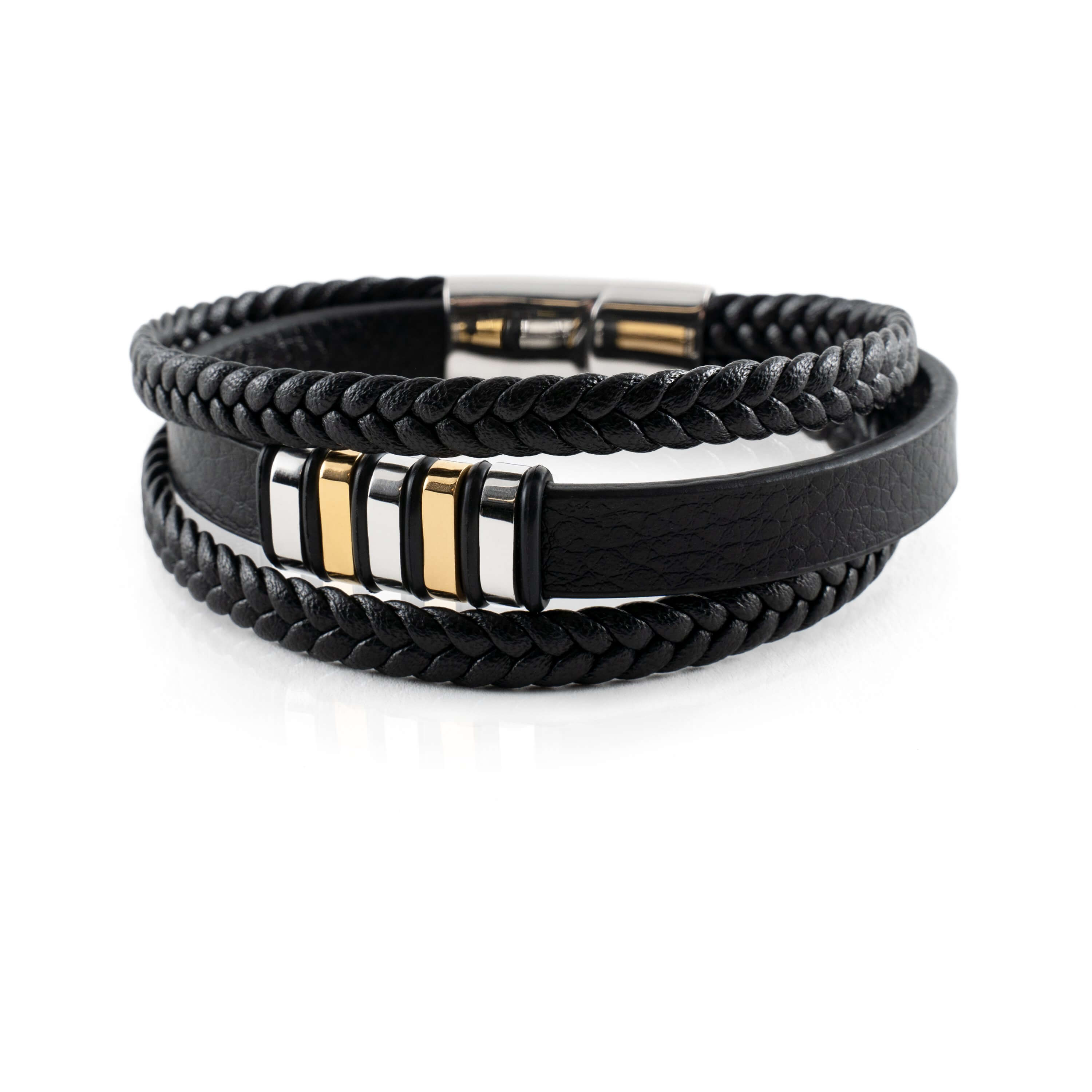 LeatherLux - Stijlvolle Echt Lederen Armbanden Voor Mannen | Exclusief