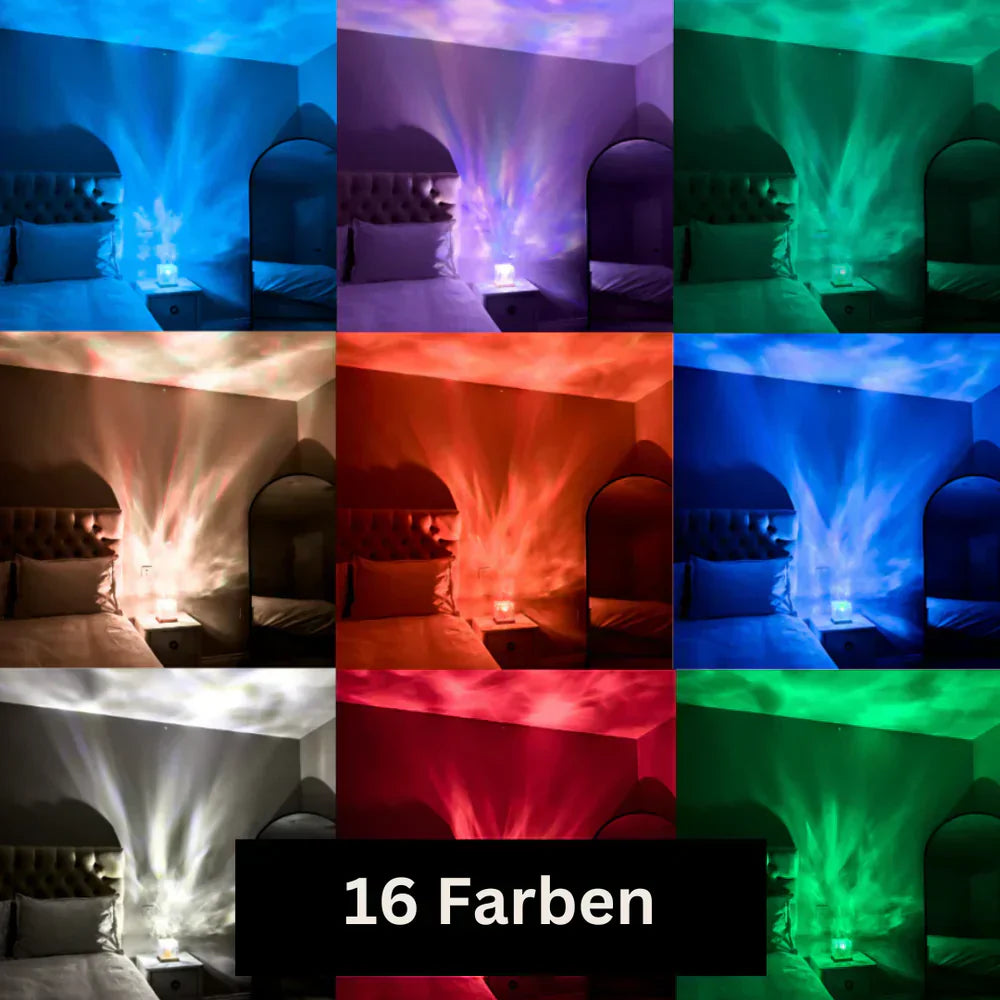 AuroraGlow - Noorderlichtlamp met 16 kleuren