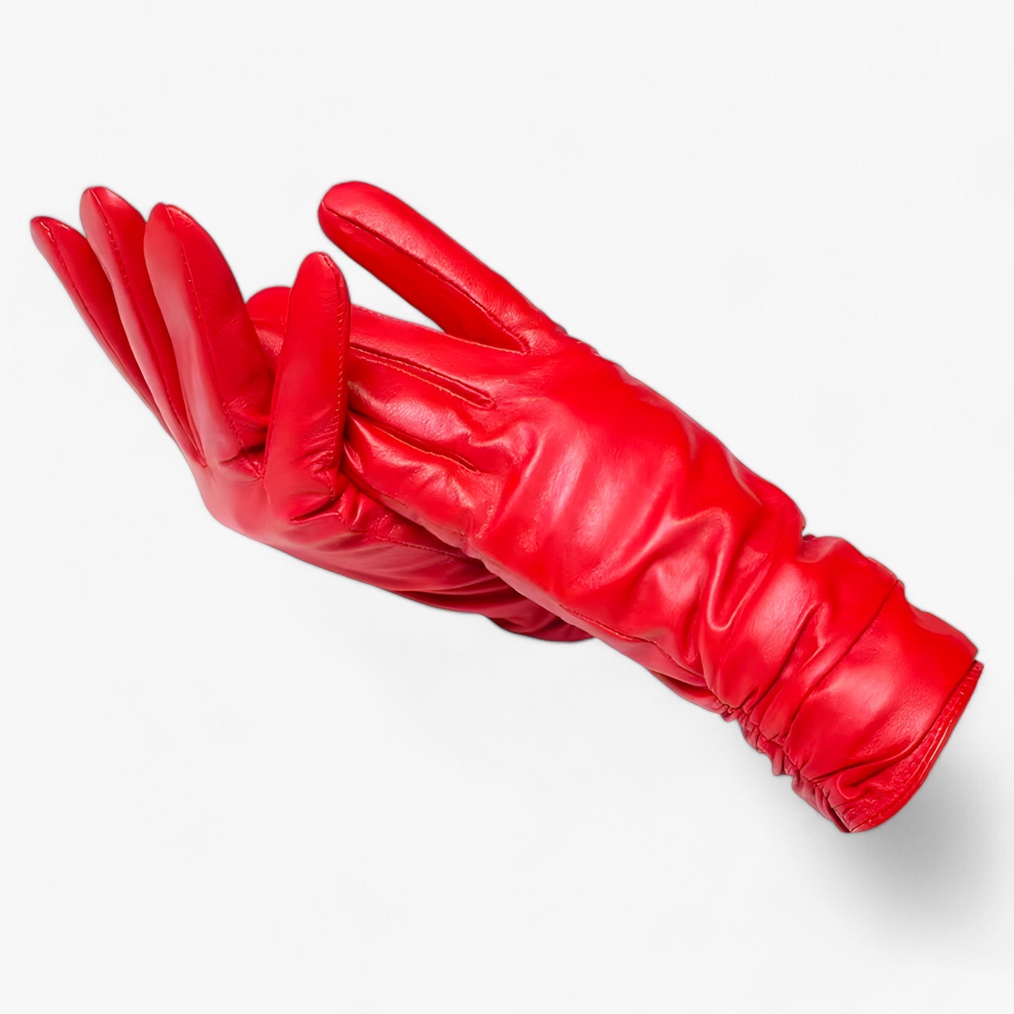 Dames Schapenleren Handschoenen - Klassiek Design voor Winterbescherming