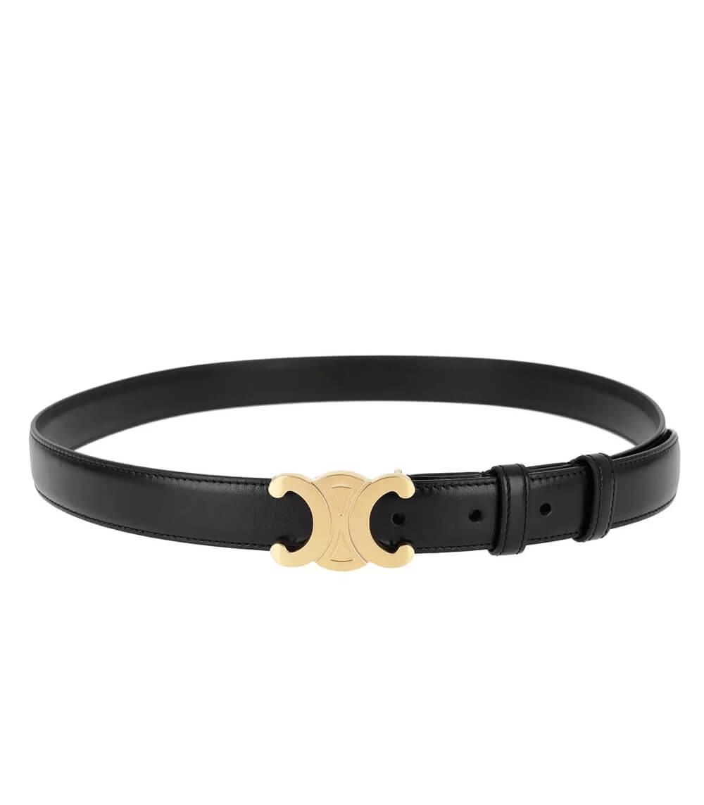 Clara – Elegante Designer Riem met Subtiel Gouden Accent