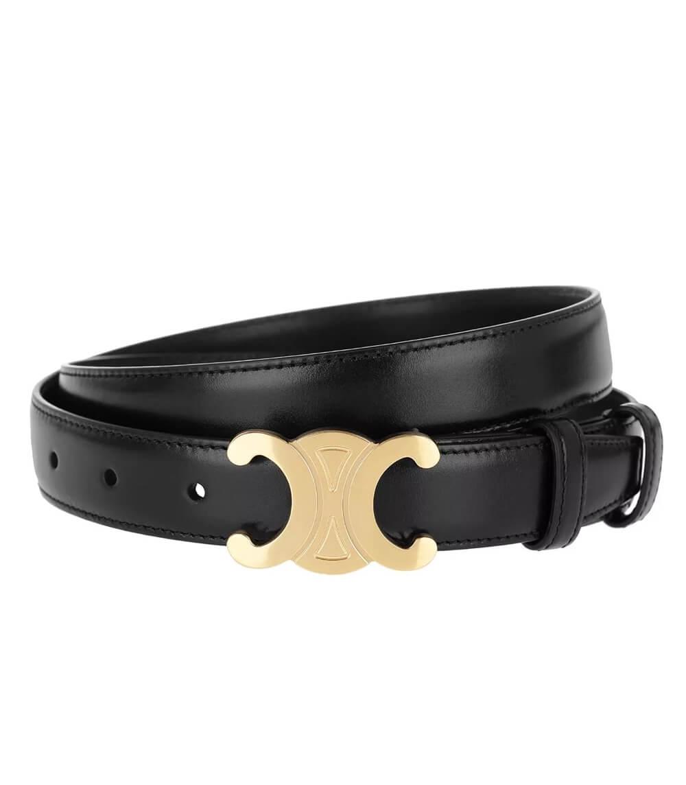 Clara – Elegante Designer Riem met Subtiel Gouden Accent