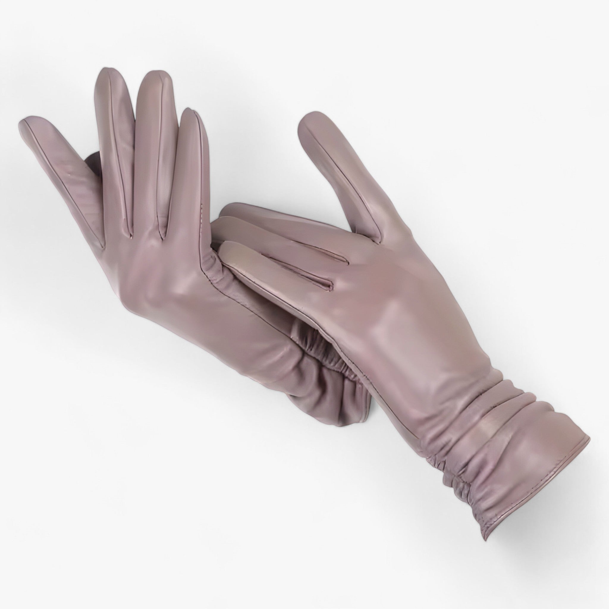 Dames Schapenleren Handschoenen - Klassiek Design voor Winterbescherming